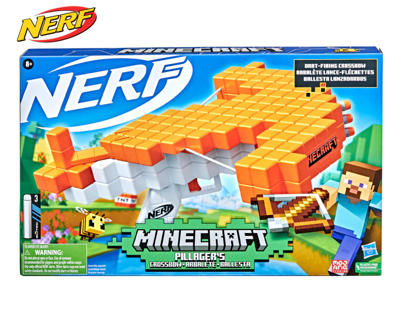 NERF Minecraft Pillager's Crossbow Blaster