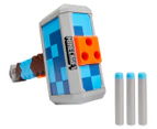 NERF Minecraft Stormlander Hammer Dart-Blasting Toy