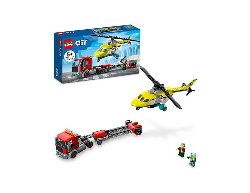 LEGO City Rescue Helicopter Transport