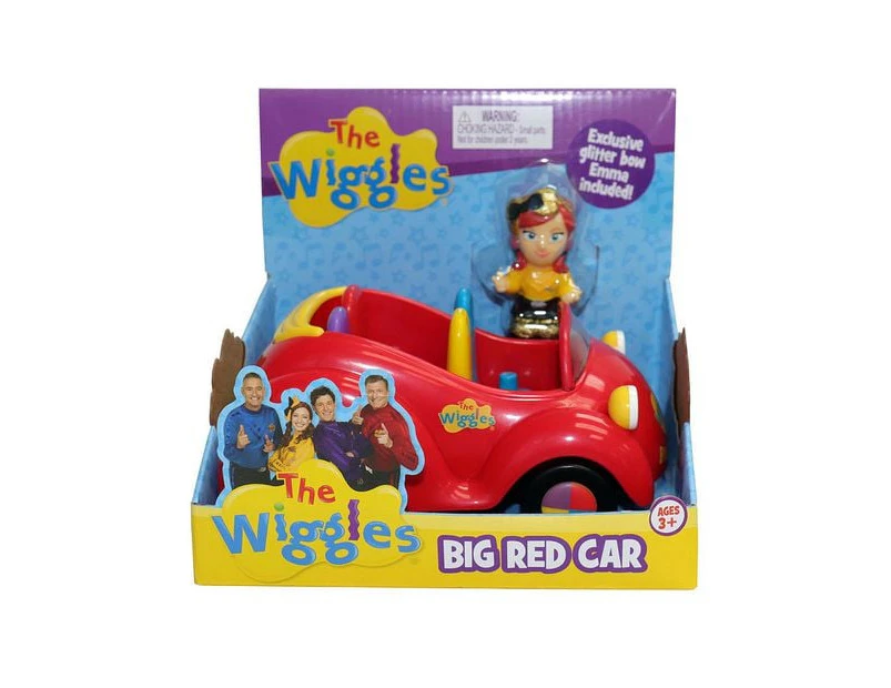 Wiggles big red clearance car toy