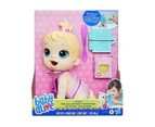 Baby Alive - Lil Snacks Doll - Blonde Hair - Pink
