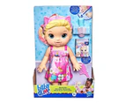 Baby Alive - Glam Spa Baby Doll - Blonde Hair - Pink