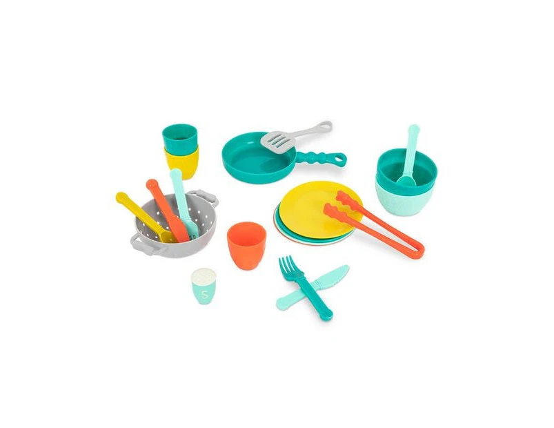 B. toys - Mini Chef Kitchen Set - Cook & Play Accessories - Neutral
