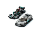 LEGO®  Speed Champions Mercedes-AMG F1 W12 E Performance & Mercedes-AMG Project One 76909