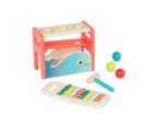 B. toys - Xylo-Pound Whale - Pounding Bench & Xylophone