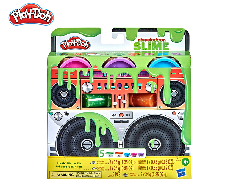 Play-Doh Nickelodeon Slime Rockin' Mix-ins Kit