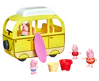 Peppa Pig 10-Piece Peppa's Beach Campervan Toy Set