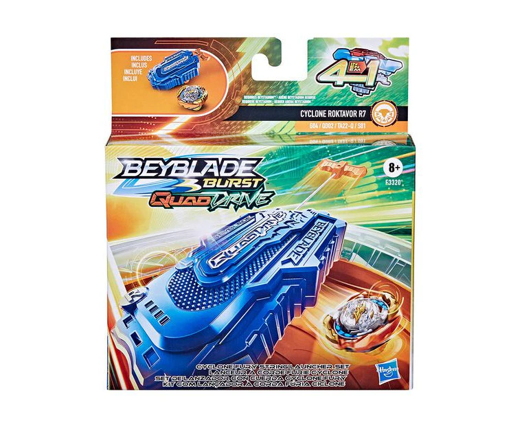 Beyblade Burst QuadDrive Cyclone Fury String Launcher Set