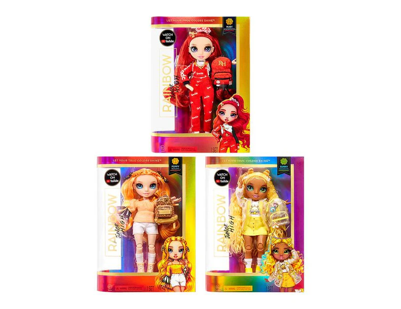 Rainbow High Junior High Fashion Doll - Assorted* - Multi