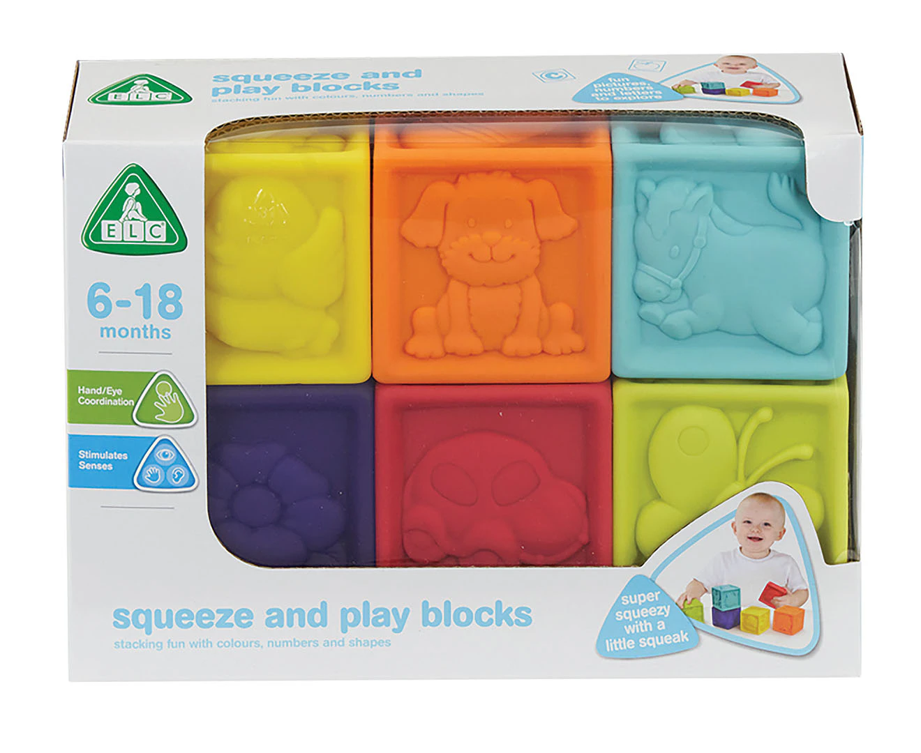 Early Learning Centre Squeeze & Play Blocks