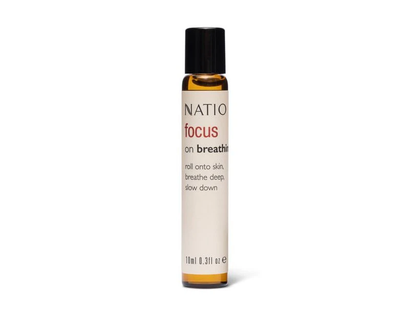 Natio Focus On Breathing Defence Pure Essential Oil Roll