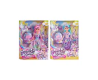 Sparkle Girlz Deluxe Unicorn Princess Doll Set by ZURU - Assorted* - Purple