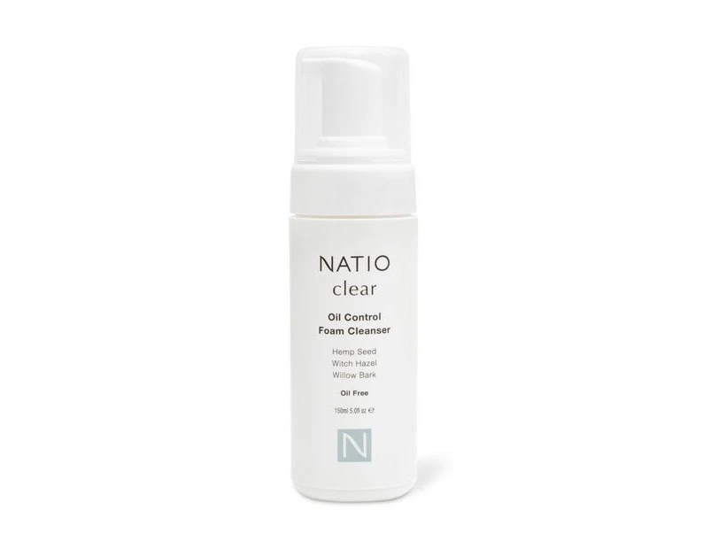 Natio Clear Oil Control Foam Cleanser