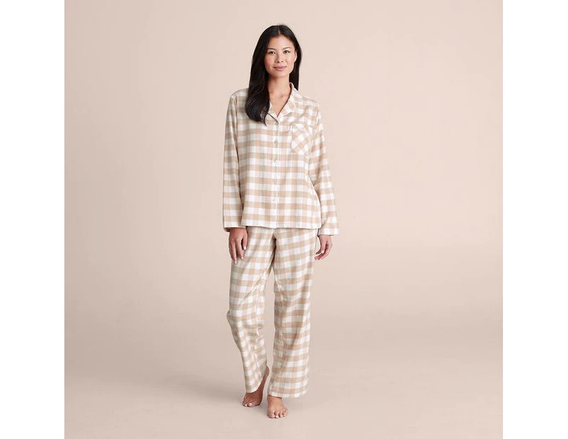 Target Long Flannelette Pyjama Gift Set - Neutral