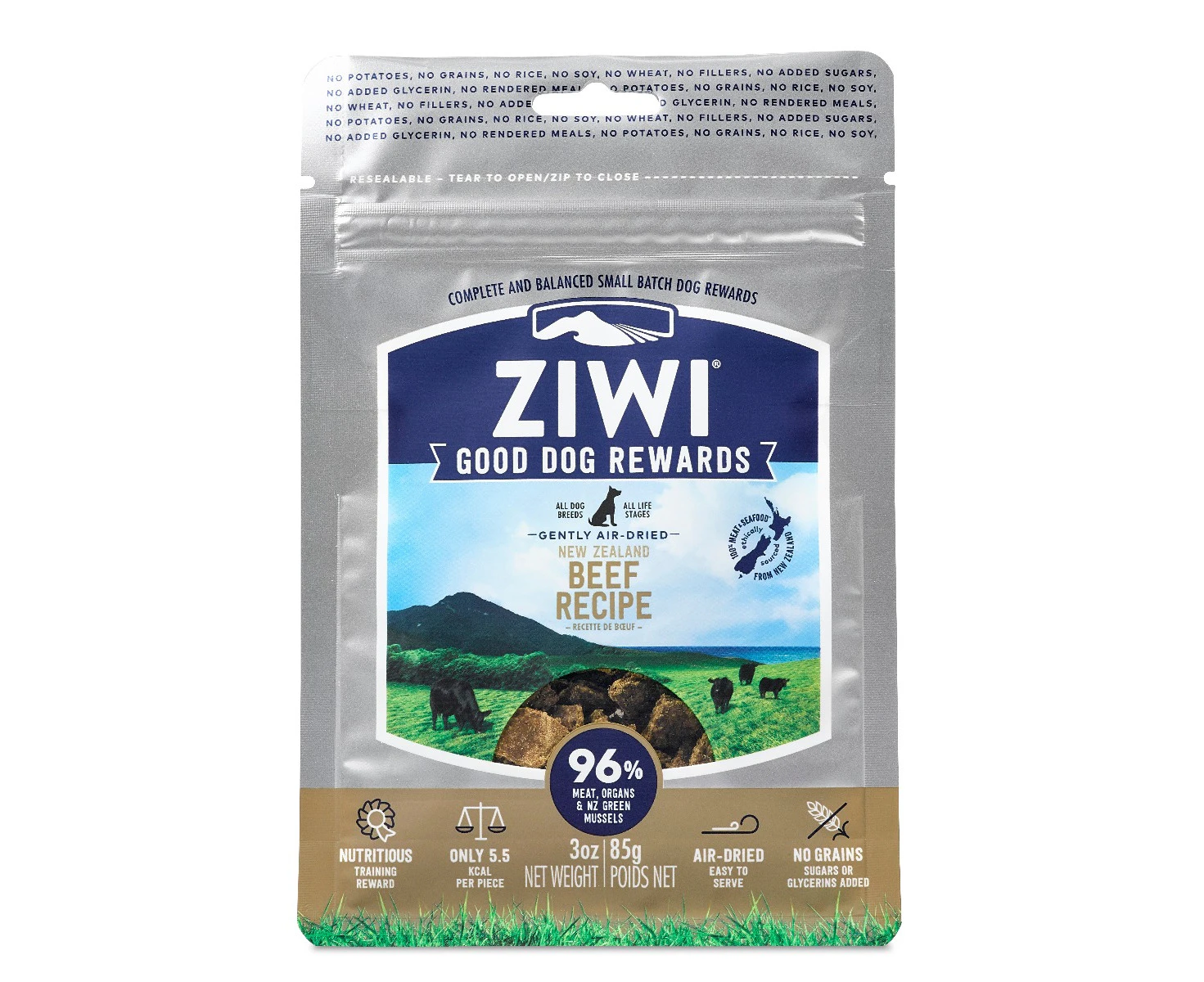 Ziwi Peak Good-Dog Beef Treats & Rewards 85g