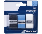 Babolat My Overgrip Black/Blue/White 3 Pack