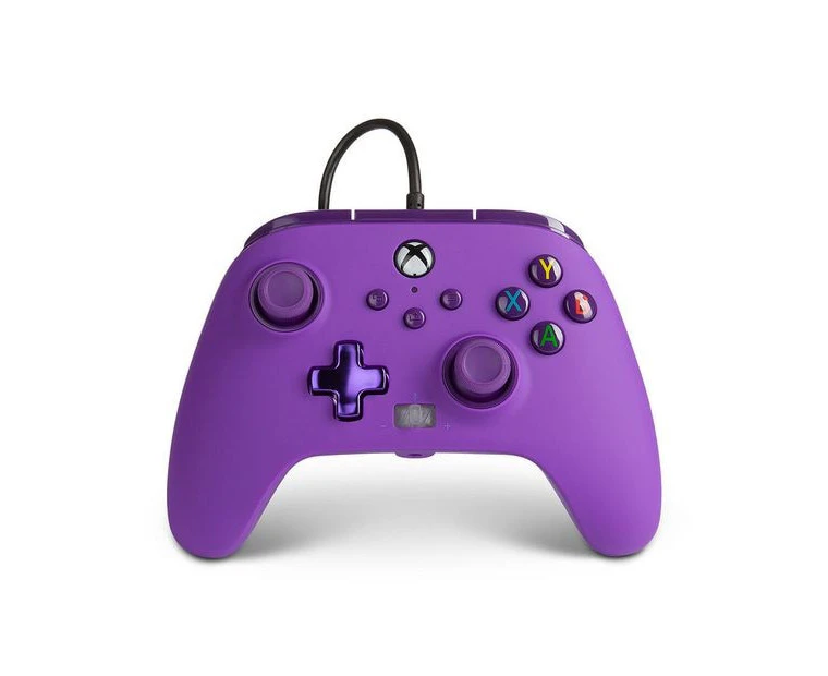 PowerA Enhanced USB Wired Controller For Xbox One & Series X/S Royal Purple