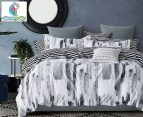 CleverPolly Lucas Quilt Cover Set - Grey/Multi