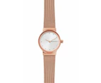 Skagen Freja Lille Rose Gold White Dial Women's Watch SKW2665