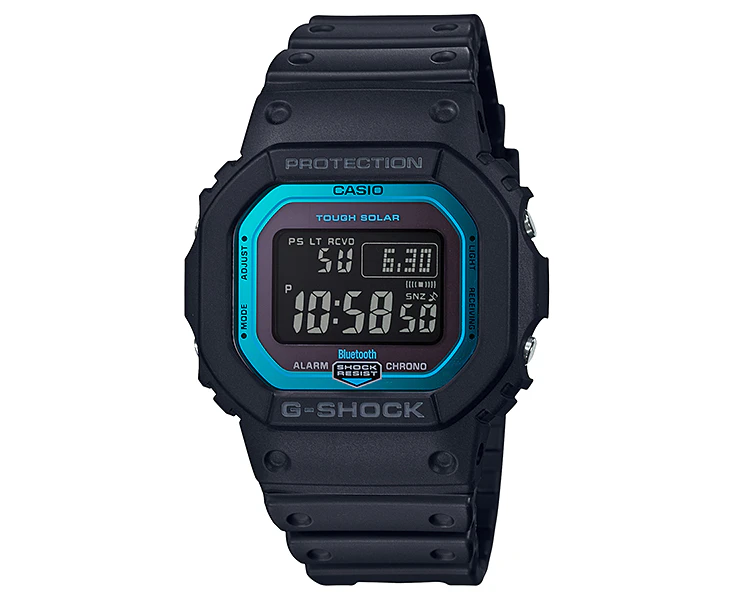 G-Shock Bluetooth Connect Black and Blue GWB5600-2D