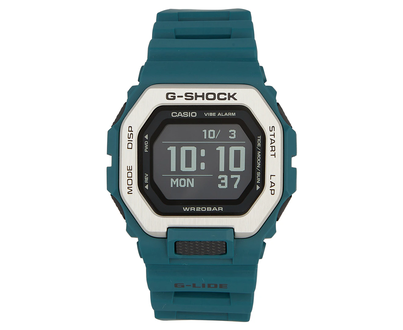 Casio G-Shock G-Lide Surf/Tide/Moon Digital Wristwatch Surfer Sports Watch Blue