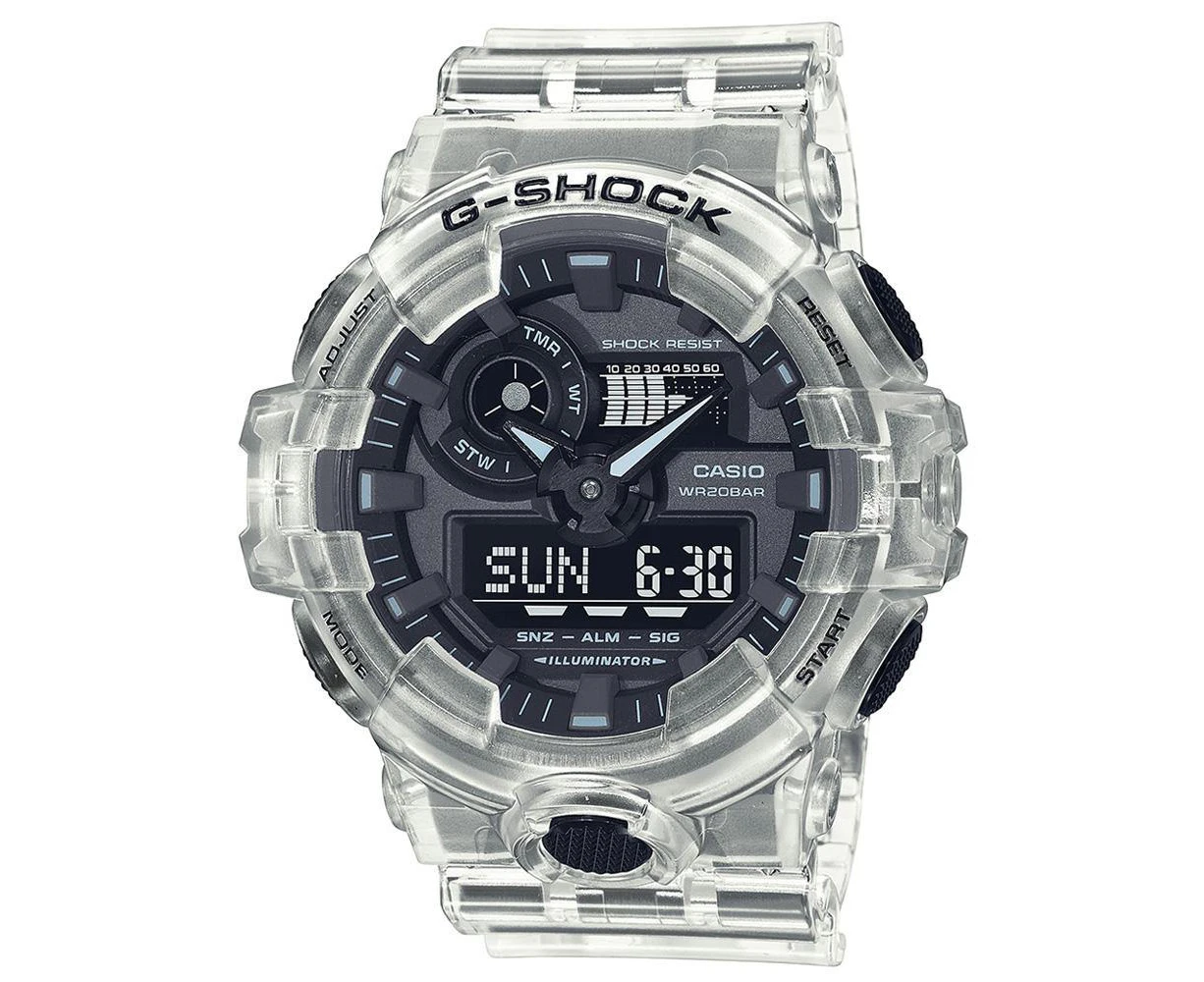 G-Shock Transparent Digital Analog Mens Watch GA700SKE-7A