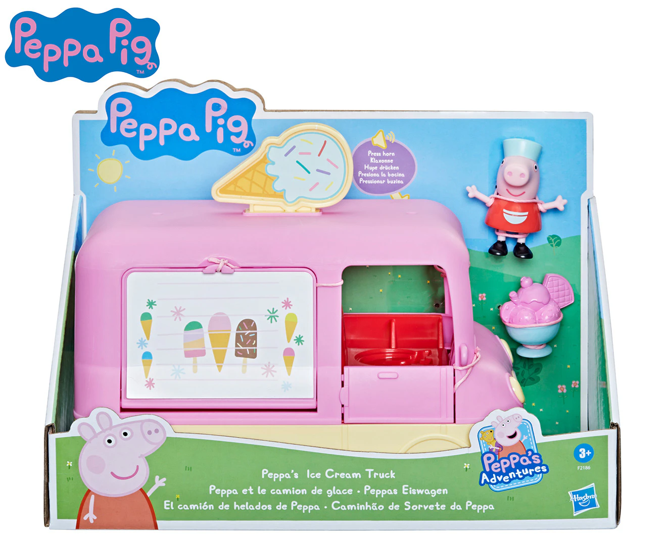 Peppa Pig Peppa's Ice Cream Truck Playset