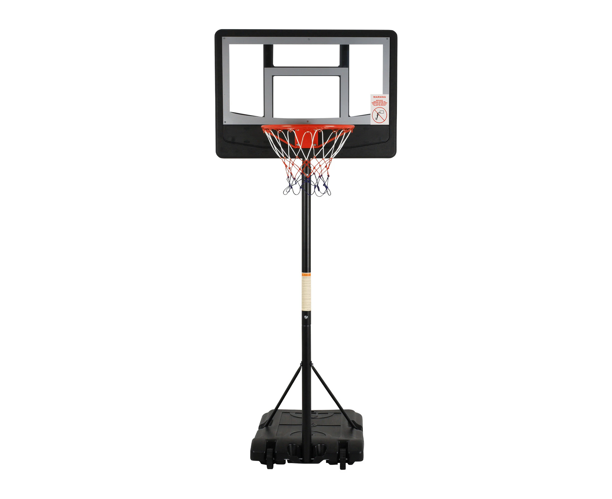 ADVWIN Kids Basketball Hoop Stand System Portable Adjustable Height Indoor Outdoor Training Play Teenagers Gift