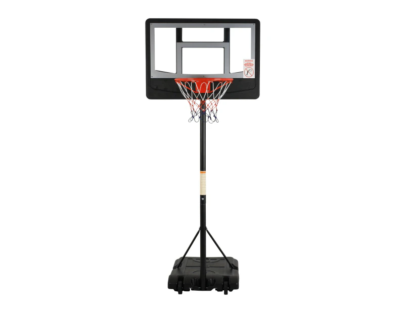 ADVWIN Kids Basketball Hoop Stand System Portable Adjustable Height Indoor Outdoor Training Play Teenagers Gift