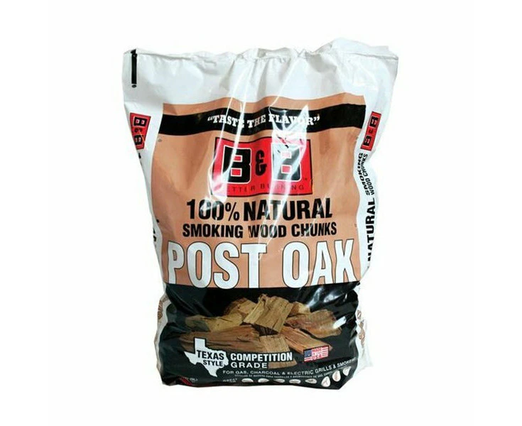 B&B Post Oak Smoking Wood Chunks (549cu.in/3.1kg) - C00132-B