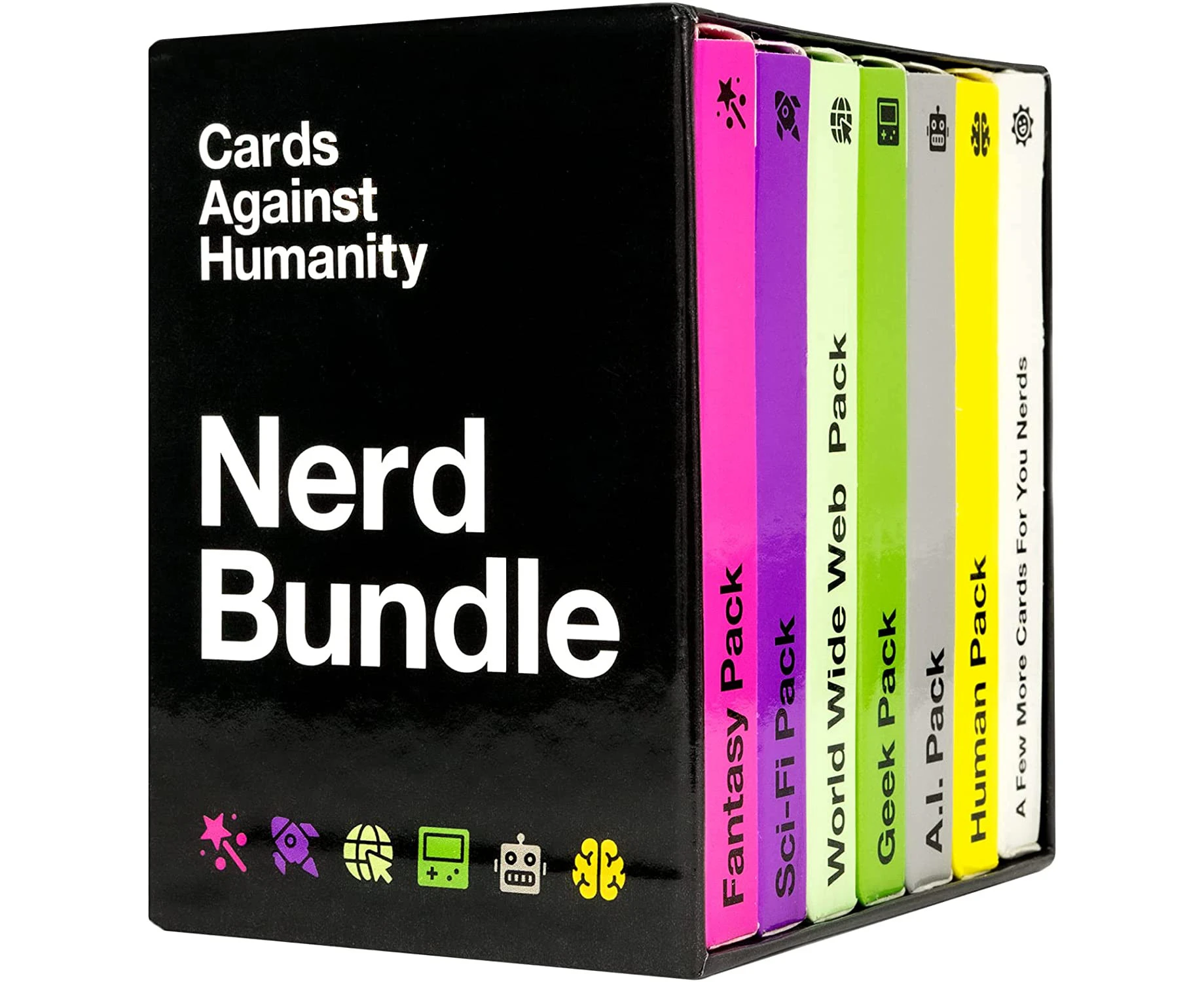 Cards Against Humanity Nerd Bundle 4-20 Player Party Adult Fun Card Game 17+