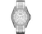 Fossil ES3202 Riley Multi-Function Silver Dial Women's Watch