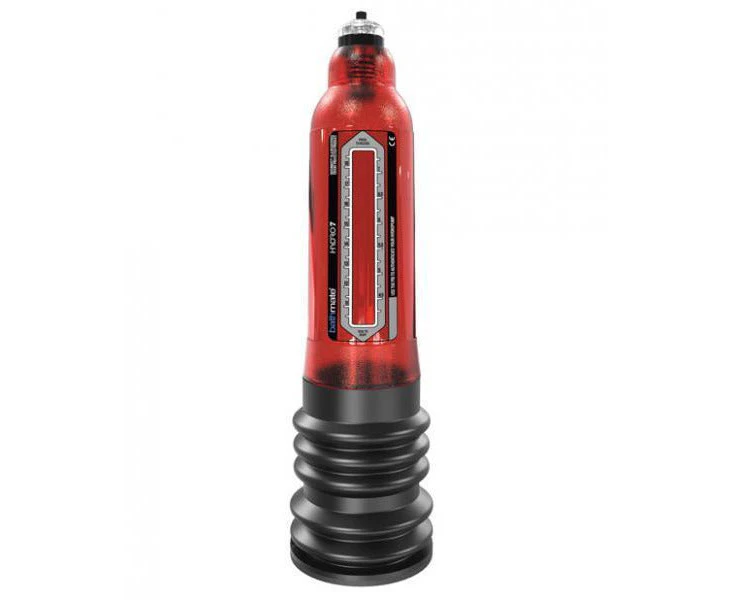 Bathmate Hydro 7 Red Penis Pump The Ultimate Male Enhancement Device For 5 To 7 Inch Erections