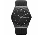 Skagen Melbye Titanium Black Dial Mens Watch SKW6006