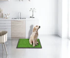 TRUEPAL Indoor Dog Potty Toilet Grass Tray Pads Training Puppy Medium Mat Variant Size Value Pet Potty with 1 Grass Mat