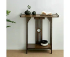 Wooden Hall Console Table Entryway with Drawer