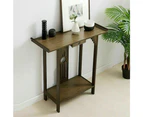 Wooden Hall Console Table Entryway with Drawer