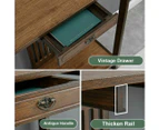 Wooden Hall Console Table Entryway with Drawer