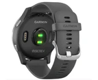 Garmin Vivoactive 4 45mm Smart Watch - Silver/Shadow Grey