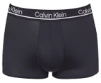 Calvin Klein Men's Low Rise Trunks 3-Pack - Shoreline/Grey Heather/Black