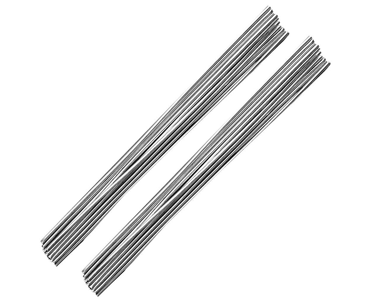 20/50PCS Aluminum Solution Welding Flux-Cored Rods Wire Brazing Rod Copper Aluminum Welding Rods for Electric Power Chemistry 2MM/1.6MM 50CM1.6MM 20PCS 