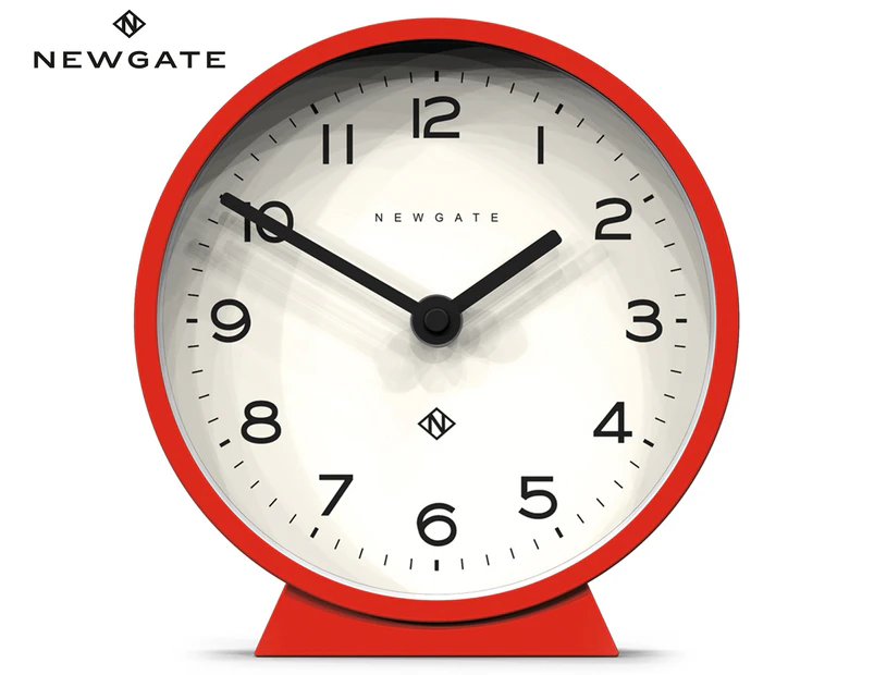 Newgate M Mantel Clock Fire Engine Red