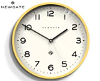 Newgate Number Three Echo Clock Silicone Yellow