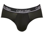 Calvin Klein Men's Hip Briefs 3-Pack - Black