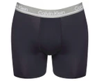 Calvin Klein Men's Boxer Briefs 3-Pack - Black/Shoreline/Regatta Grey