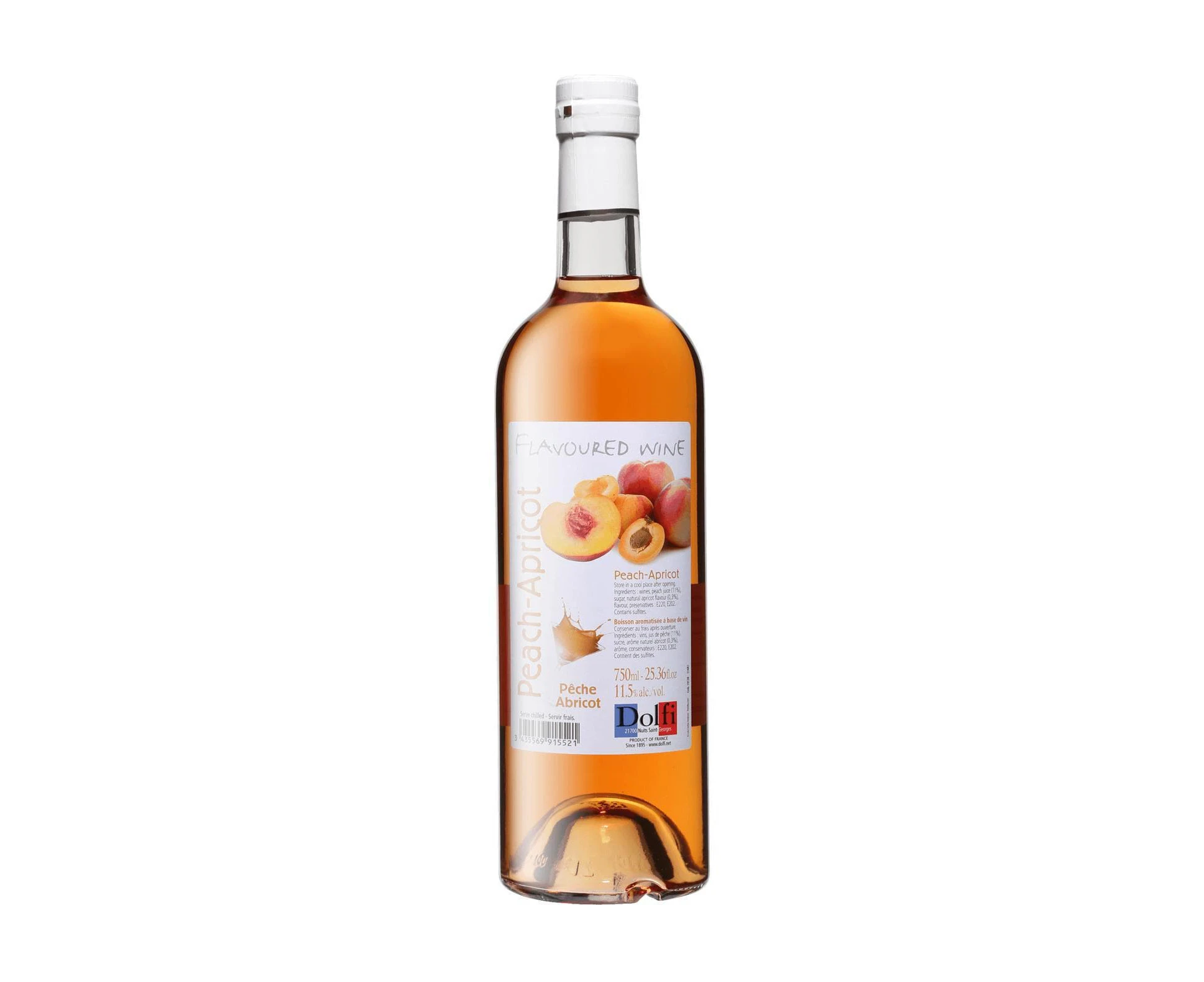 Dolfi Wine Peach-Apricot Flavour 11.5% 750ml