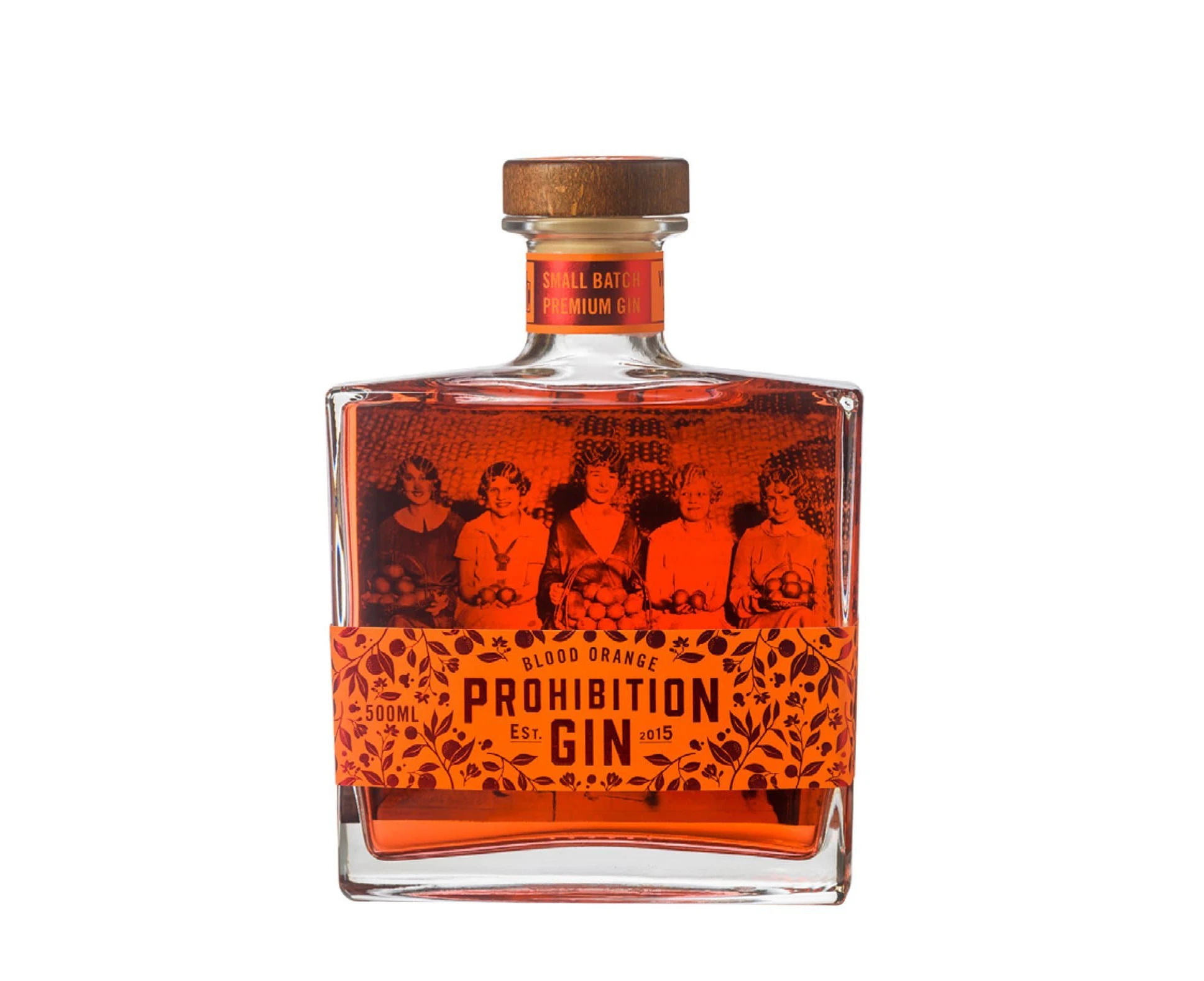 Prohibition Blood Orange gin 44% 500ml