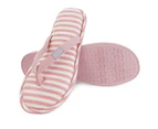Amoretu Womens Memory Foam Flip Flops Home Slippers-Pink