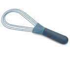 Joseph & Joseph Twist 2-in-1 Flat/Balloon Kitchen Baking Cooking Whisk Blue