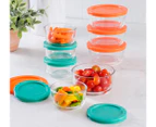 Pyrex 16-Piece Simply Store Round Set - Clear